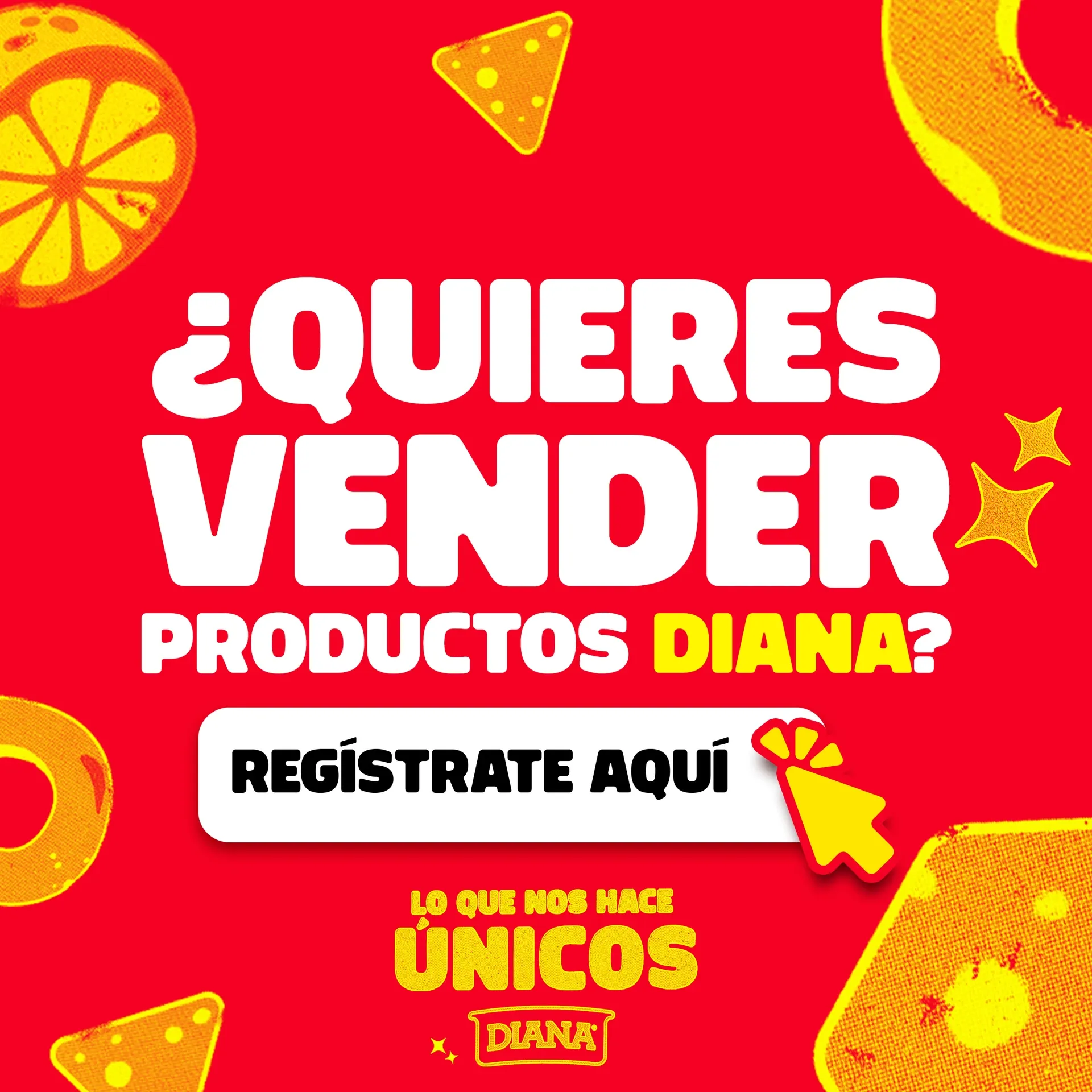¿Quieres vender productos Diana? Regístrate por WhatsApp